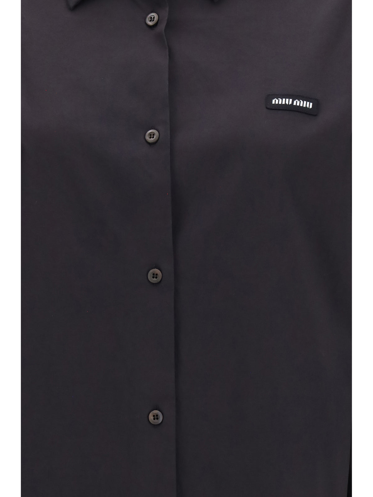 Miu Miu Women Stretch Poplin Shirt