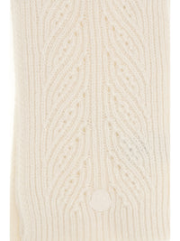 Moncler Women Tricot Alpaca And Cashmere-Blend Scarf