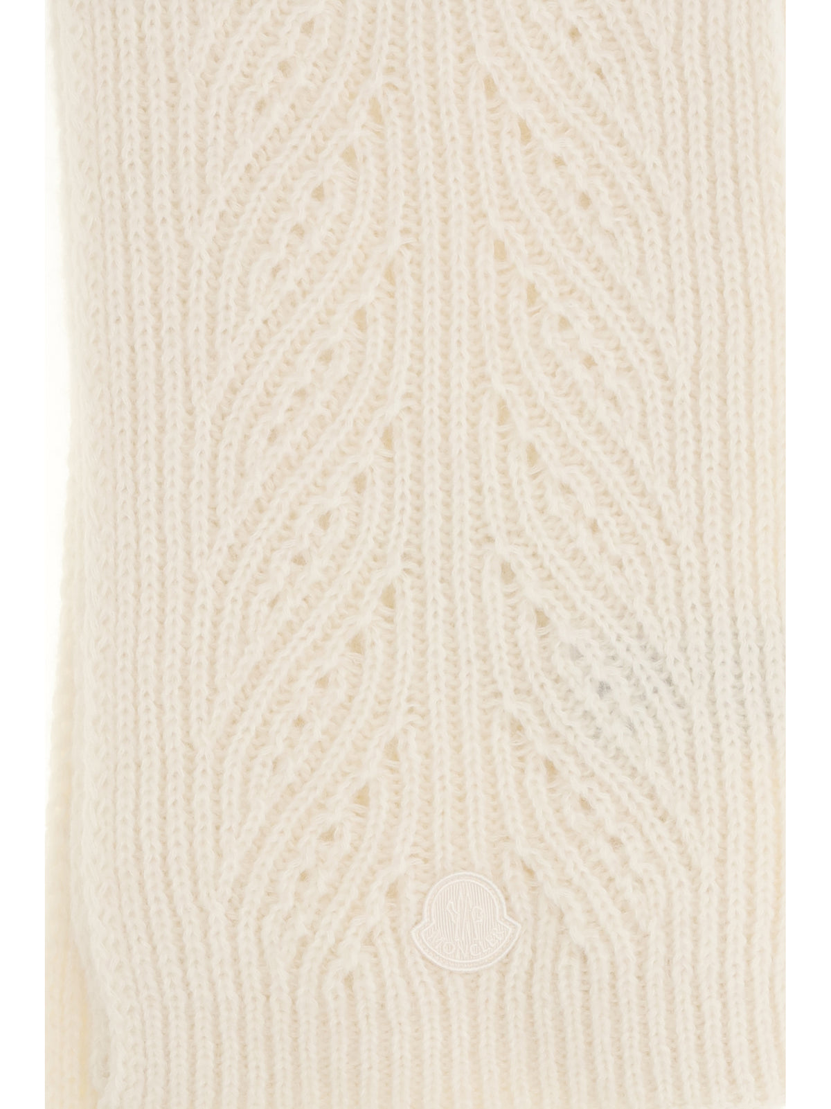 Moncler Women Tricot Alpaca And Cashmere-Blend Scarf