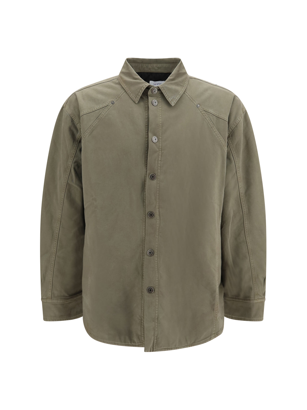 Off-White Men Racing Staff Cottvel Mil Sport Jacket