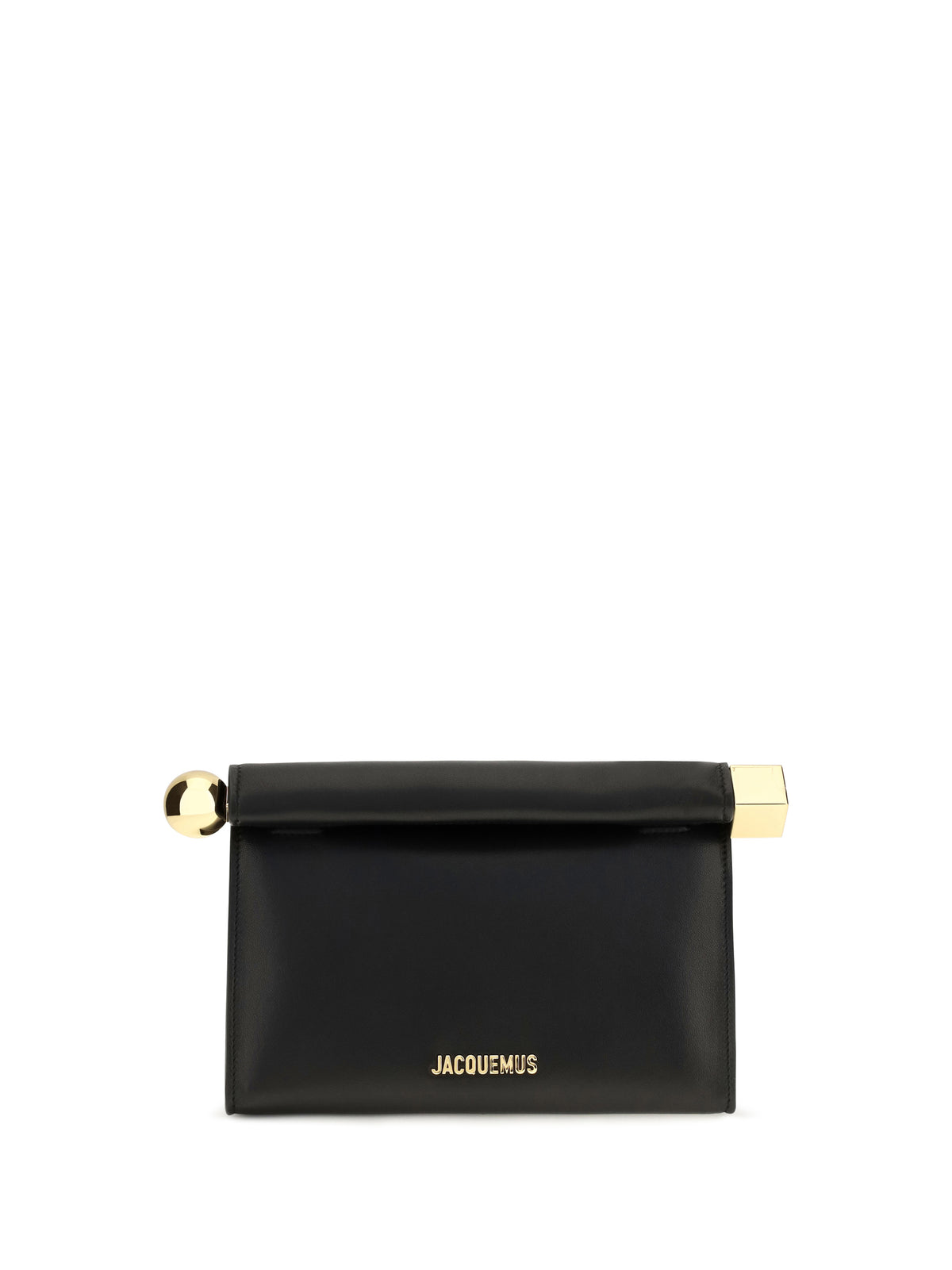 Jacquemus Women Rond Carré Leather Shoulder Bag