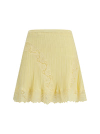 SELF-PORTRAIT Self-Portrait Women Pointelle Knit Mini Skirt
