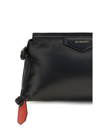 Givenchy Women Antigona Bomber Lambskin Pouch