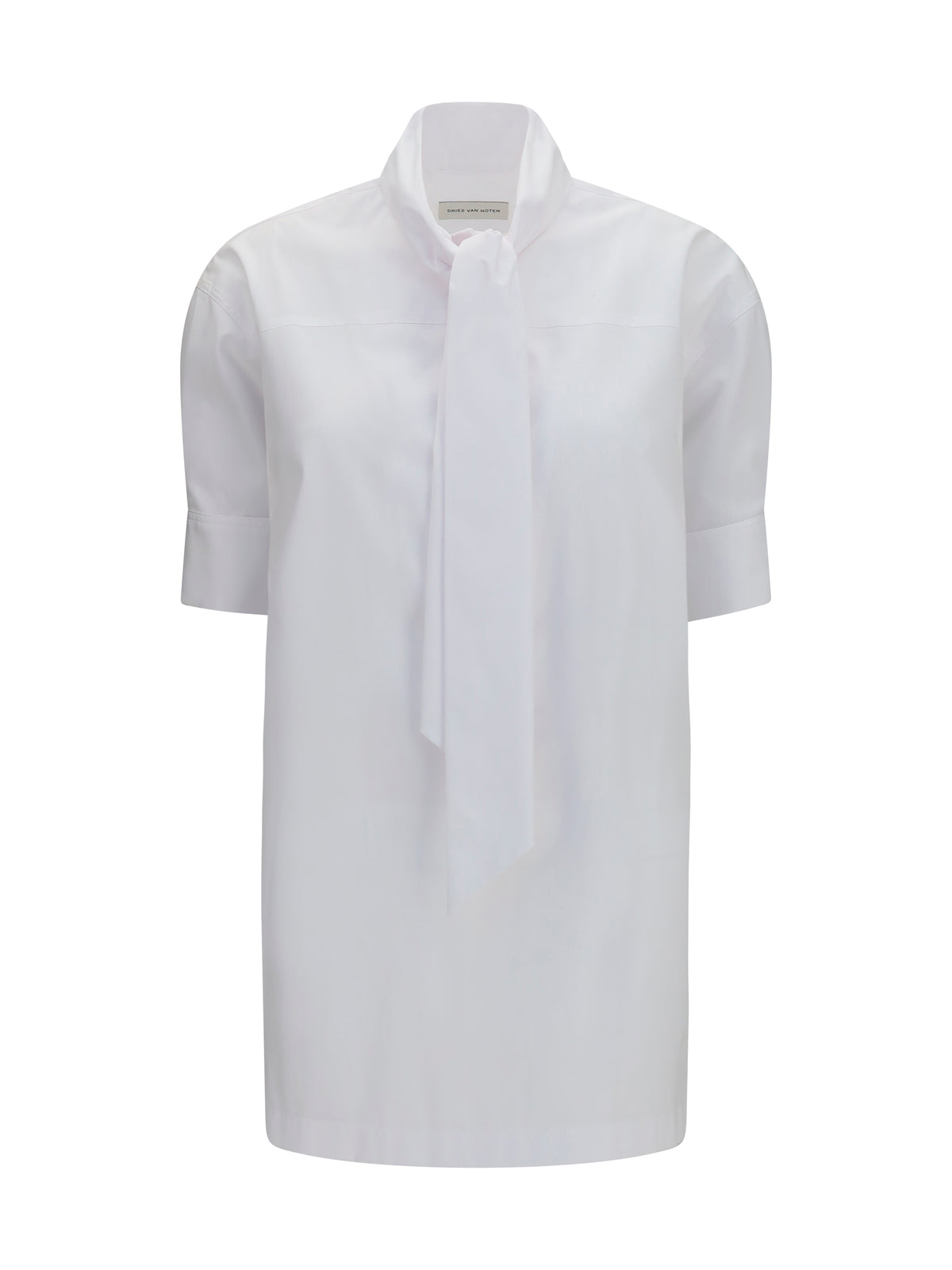 DRIES VAN NOTEN Dries Van Noten Women Cotton Shirt With Scarf Detail