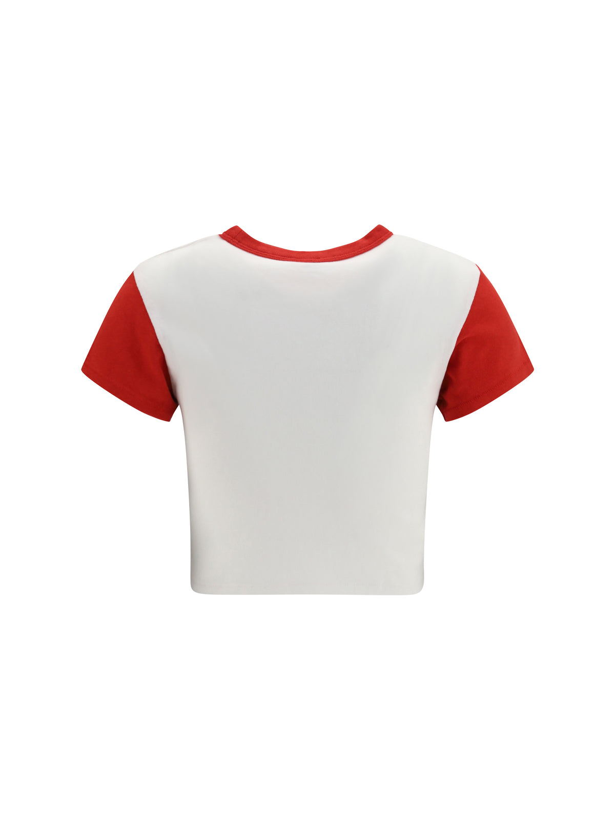 KENZO Kenzo Women Jumping Tiger Cropped Cotton T-Shirt