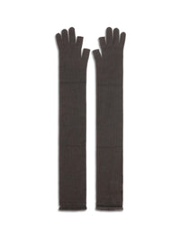 RICK OWENS Rick Owens Women Long Fingerless Wool Gloves