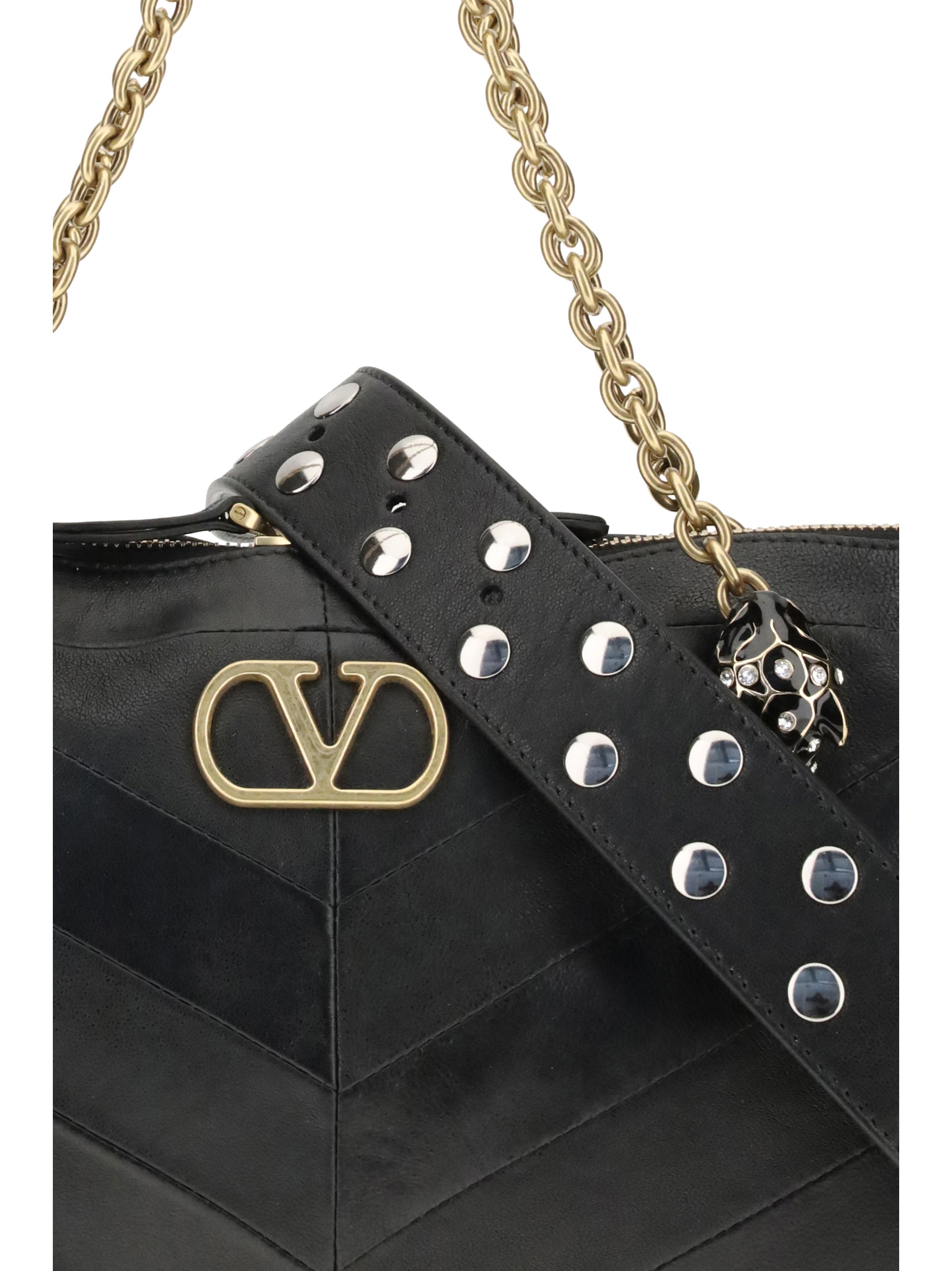 VALENTINO GARAVANI Valentino Garavani Women Panthea Chevron Medium Shoulder Bag R