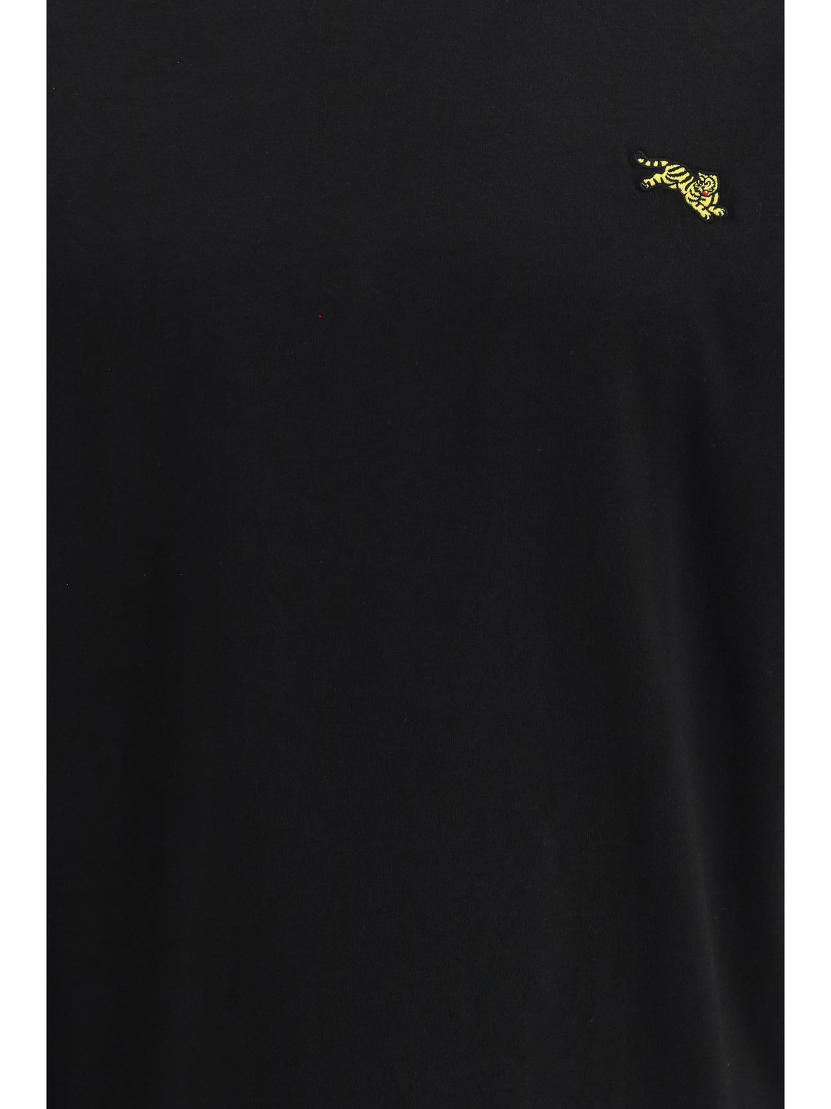 Kenzo Men Kenzo Jumping Tiger Embroidered Cotton T-Shirt