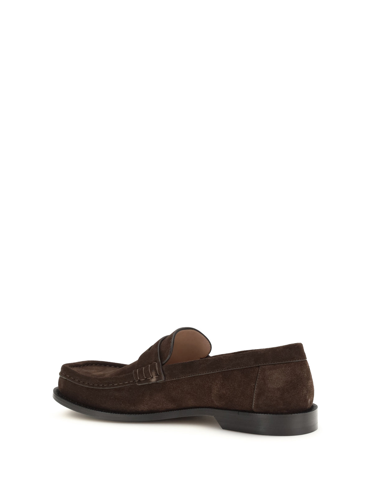 LOEWE Loewe Men Campo Suede Calfskin Loafers