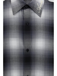 Amiri Men Oversized Flannel Shirt