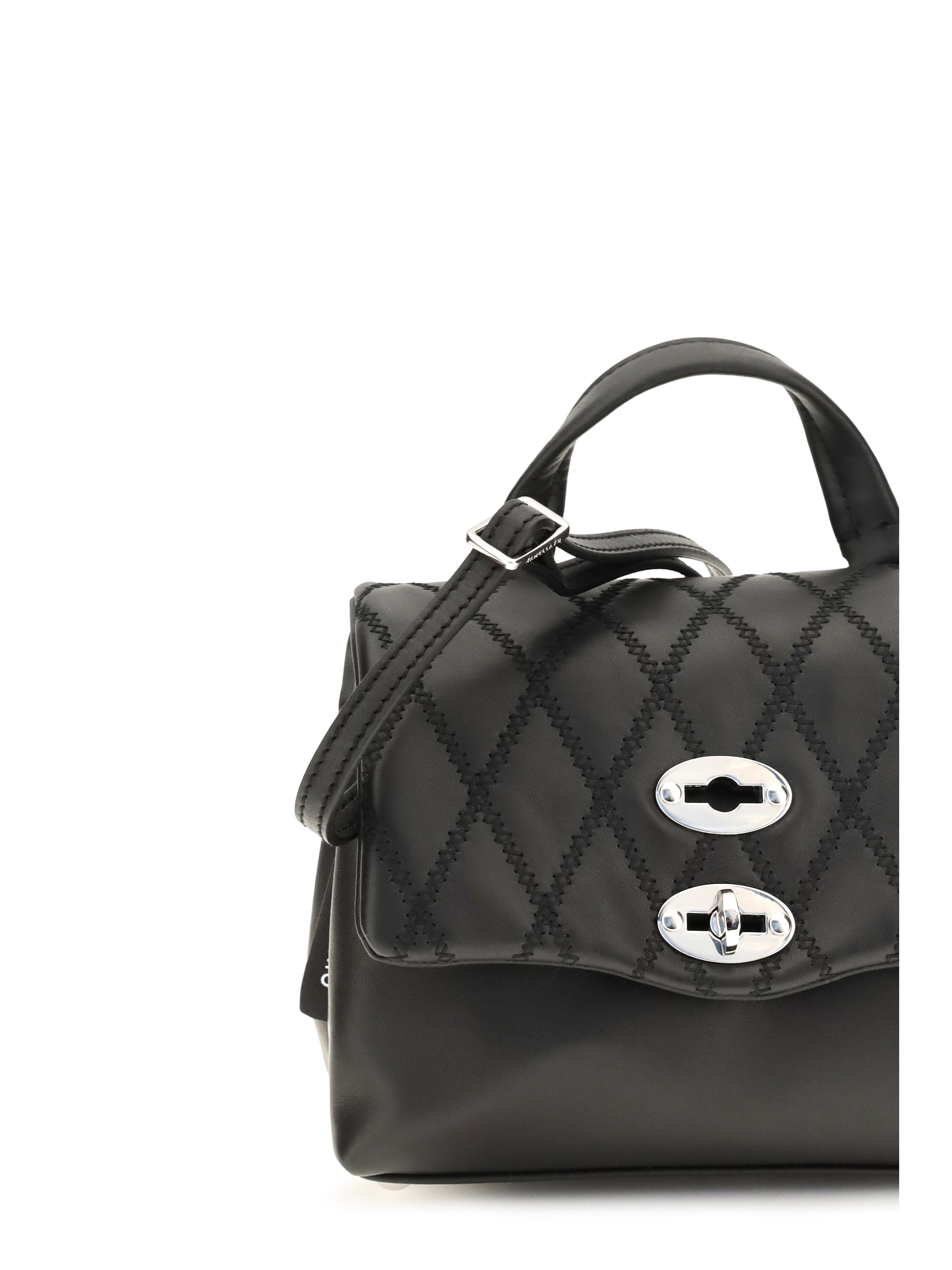 ZANELLATO Zanellato Women Mini Postina Tramè Leather Top Handle Bag