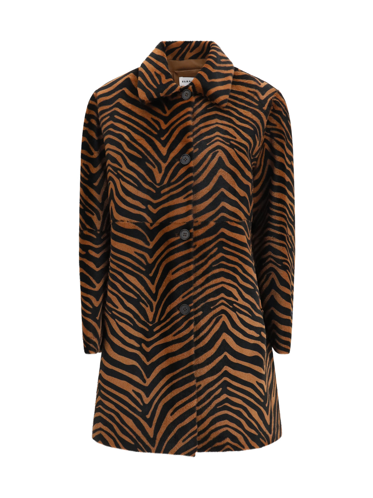 P.A.R.O.S.H. Women Leopard Print Coat
