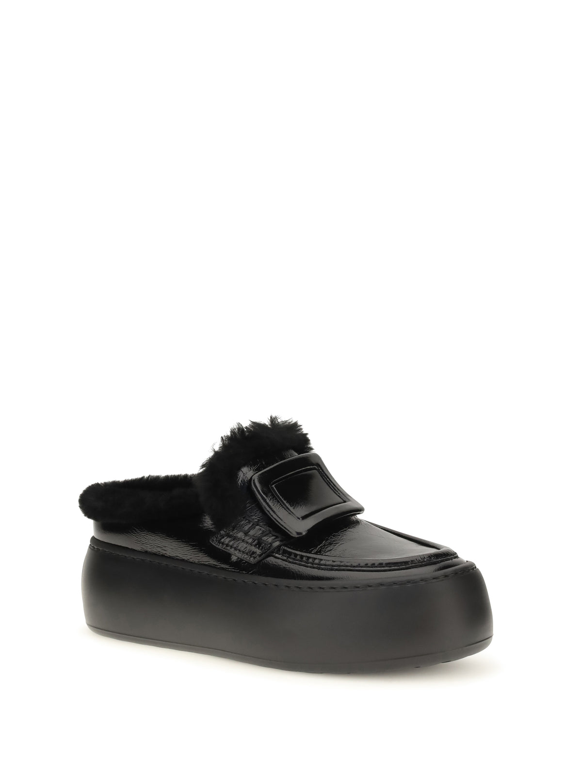 ROGER VIVIER Roger Vivier Women Viv' Up Shearling Mules