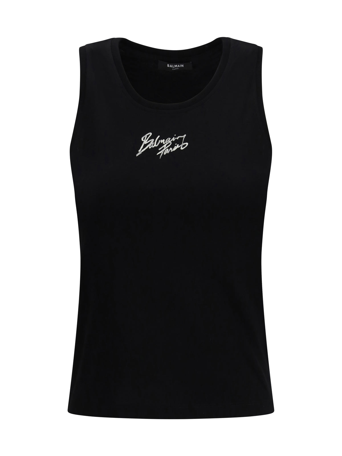BALMAIN Balmain Women Paris Brush Print Tank Top