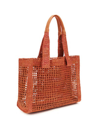 Chloé Women East-West Summer Banana Raffia Tote Bag