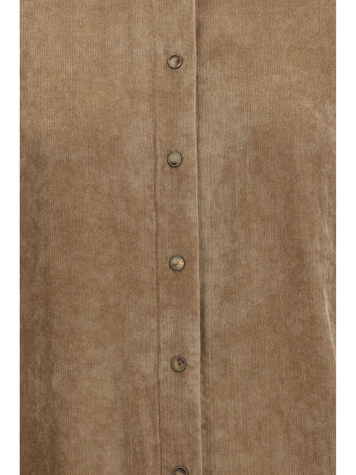 BRUNELLO CUCINELLI Brunello Cucinelli Women Snap-Button Shirt In Cashmere Blend
