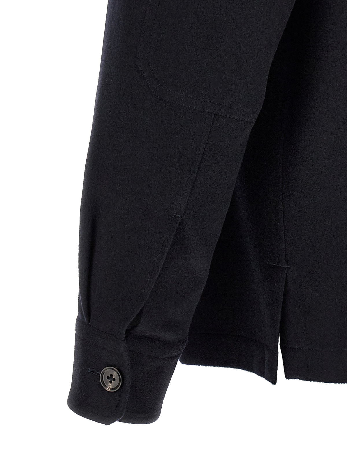 ZEGNA Zegna Men Oasis Cashmere Overshirt
