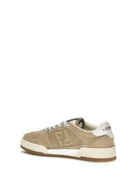 Fendi Women Match Suede Sneakers