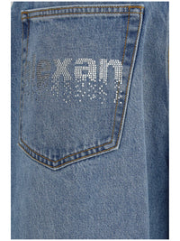 ALEXANDER WANG Alexander Wang Women Crystal Balloon Jeans