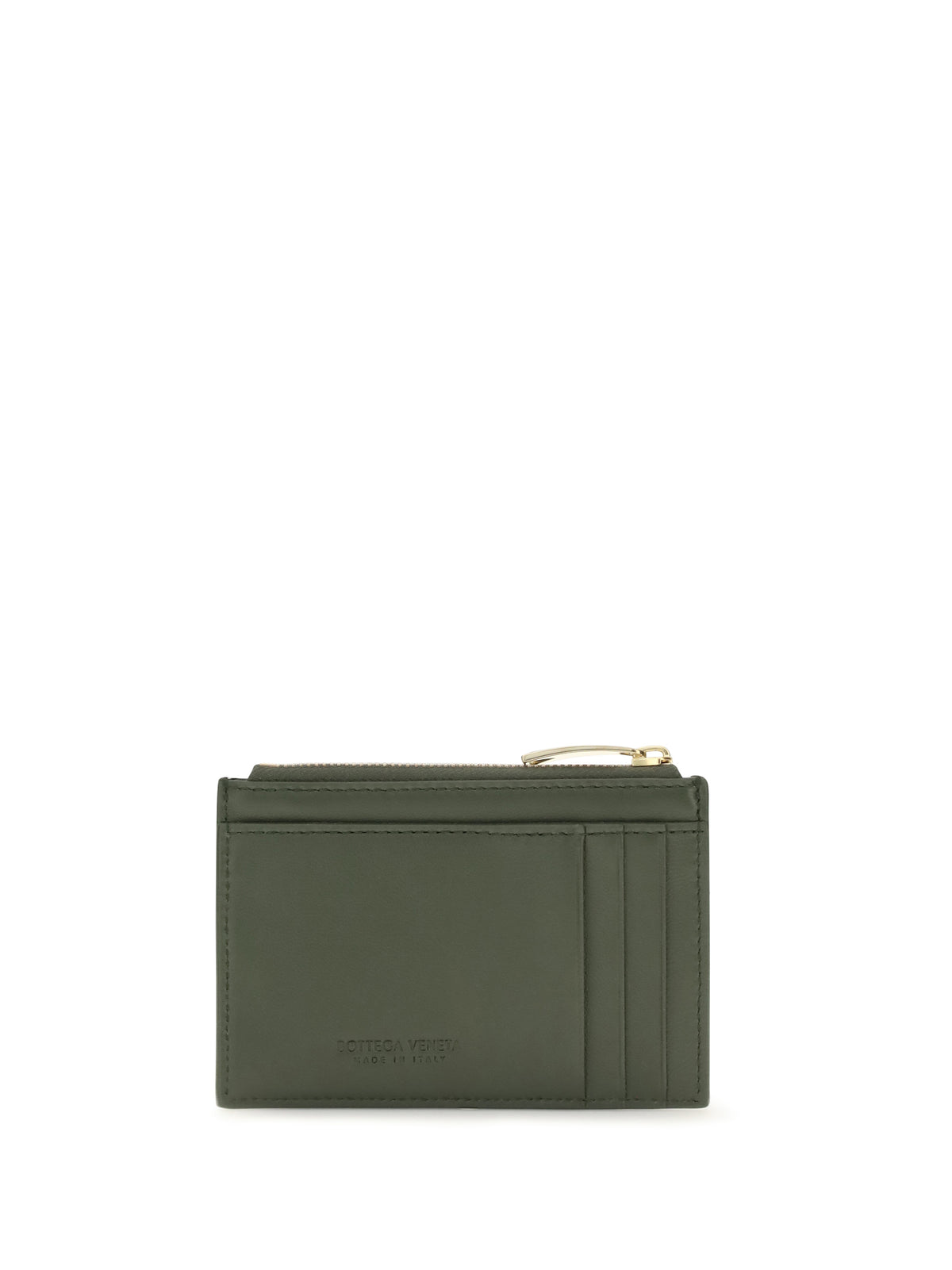 Bottega Veneta Women Intrecciato Zip Cardholder