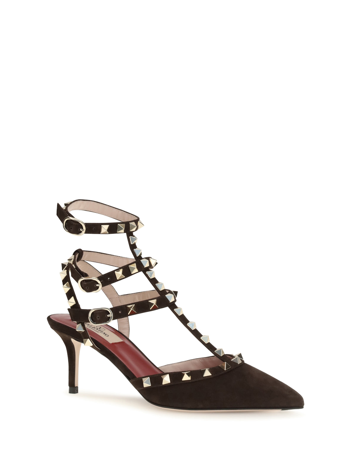 Valentino Garavani Women Rockstud Suede Pumps