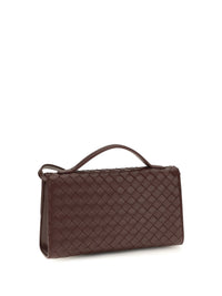 Bottega Veneta Women Andiamo 25 Top-Handle Clutch