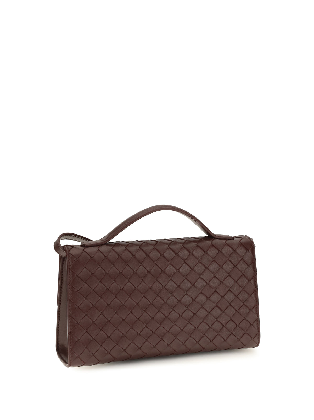 Bottega Veneta Women Andiamo 25 Top-Handle Clutch