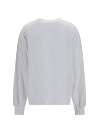 GANNI Ganni Women Teddy Mushroom Long-Sleeve Cotton T-Shirt