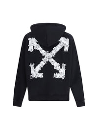 Off-White Men Heraldic Treshold Arrows Skate Hoodie
