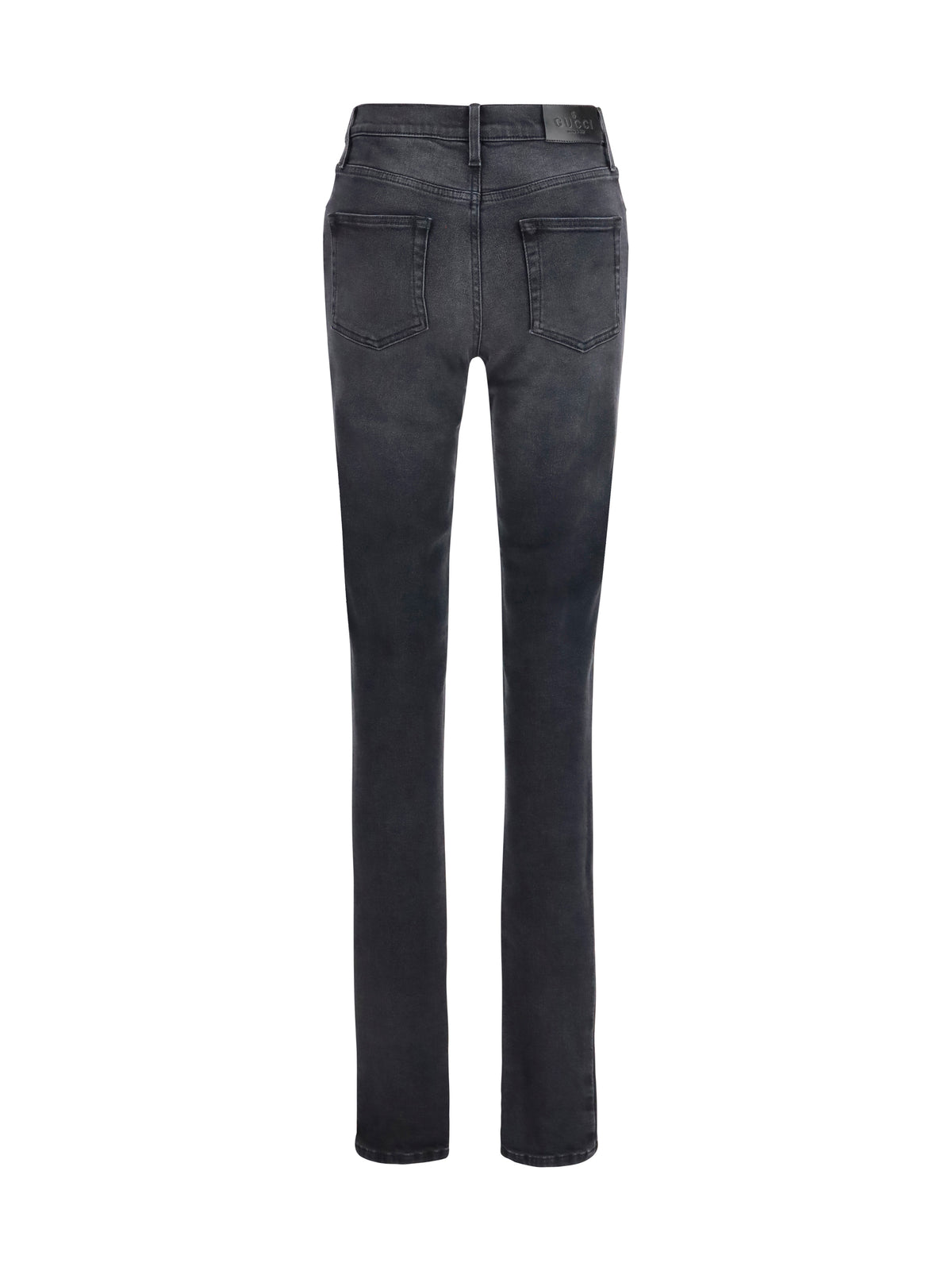 GUCCI Gucci Women Skinny Washed Cotton Denim Jeans