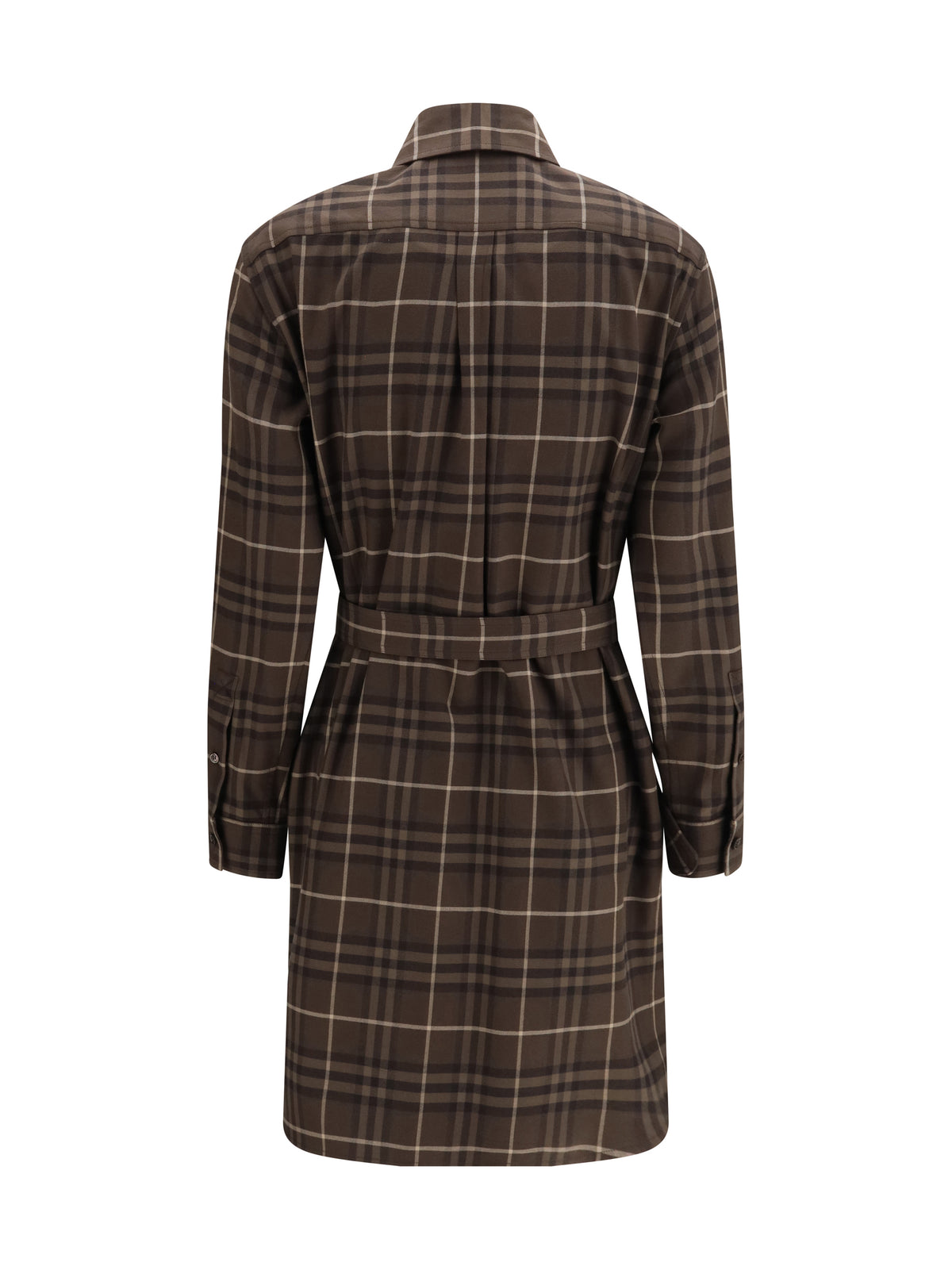BURBERRY Burberry Women Check Cotton Shirt Dress