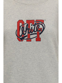 OFF-WHITE Off-White Women Off College Crewneck Sweatshirt
