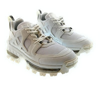 Emporio Armani Emporio Armani Men's White Mixed-Material Chunky Trail Sneakers-10