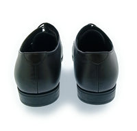 Emporio Armani Emporio Armani Men's Black Leather Cap-Toe Oxford Dress Shoes-11