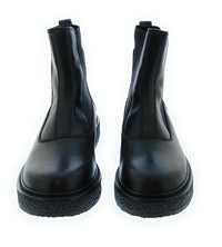 Emporio Armani Emporio Armani Men's Black Leather Chelsea Ankle Boots-