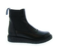 Emporio Armani Emporio Armani Men's Black Leather Chelsea Ankle Boots-