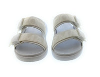 Emporio Armani Emporio Armani Men's White Double-Strap Logo Sport Sandals-