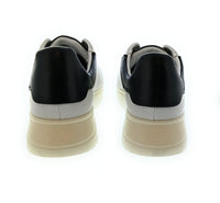 Emporio Armani Emporio Armani Men's White Black Icon-Lace Low-Top Sneakers-10