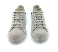 Emporio Armani Emporio Armani Men's White Tonal Eagle Logo Low-Top Sneakers-7
