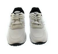 Emporio Armani Emporio Armani Men's Off-White Leather Runner Sneakers-10