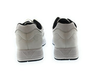 Emporio Armani Emporio Armani Men's Off-White Leather Runner Sneakers-10