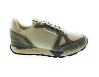 Emporio Armani Emporio Armani Men's Black Mixed-Material Retro Runner Sneakers-8