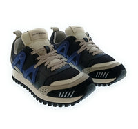 Emporio Armani Emporio Armani Men's Black Blue Technical Runner Sneakers-10