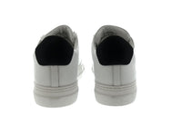 Emporio Armani Emporio Armani Men's White Black Eagle Logo Low-Top Sneakers-