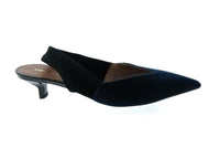 Emporio Armani Emporio Armani Women's Teal Velvet Slingback Pumps-6.5