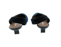 Emporio Armani Emporio Armani Women's Teal Velvet Slingback Pumps-6.5