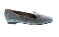 Emporio Armani Emporio Armani Women's Anthracite Suede Loafers-6.5