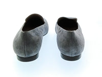 Emporio Armani Emporio Armani Women's Anthracite Suede Loafers-6.5