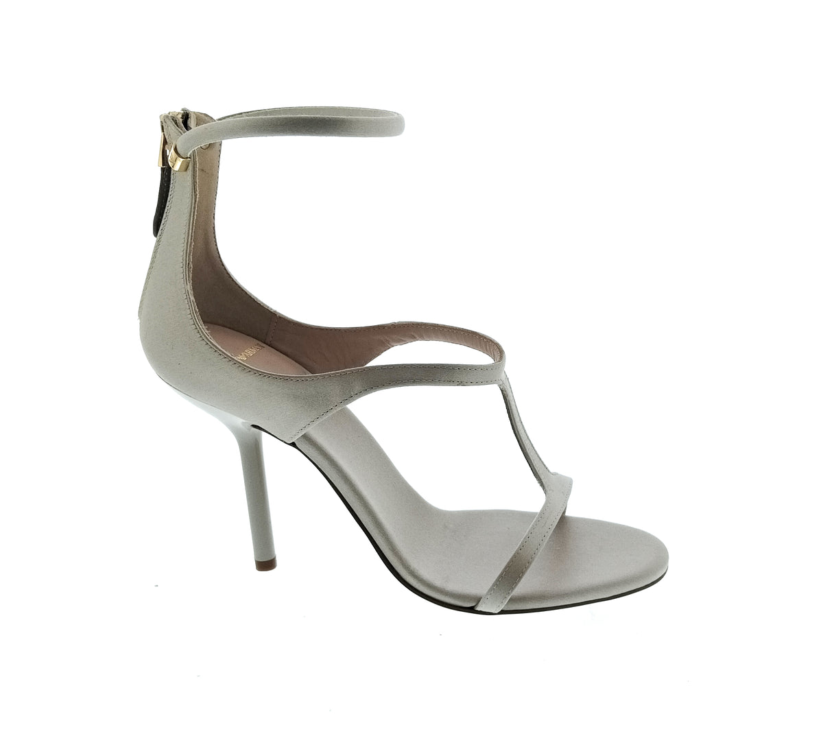 Emporio Armani Emporio Armani Women's Sand Strappy Stiletto Sandals-7.5