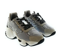 Emporio Armani Emporio Armani Women's Grey Chunky Logo Sneakers-6.5